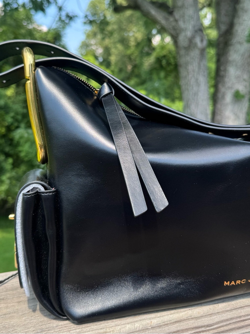 Marc Jacob Large Scene Leather Bag - Picture 2 of 8